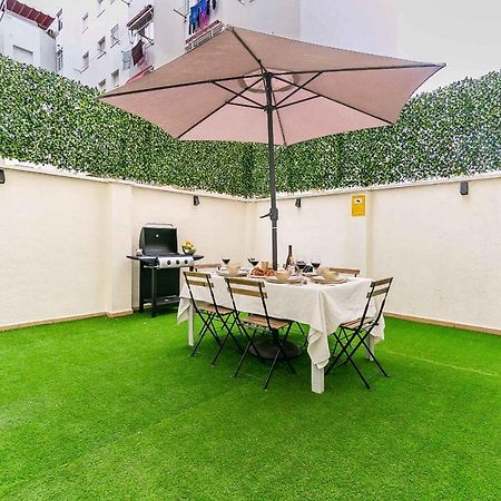 Bajo Urbano Boutique En Carlos Haya Con Terraza Y Parking 马拉加 外观 照片