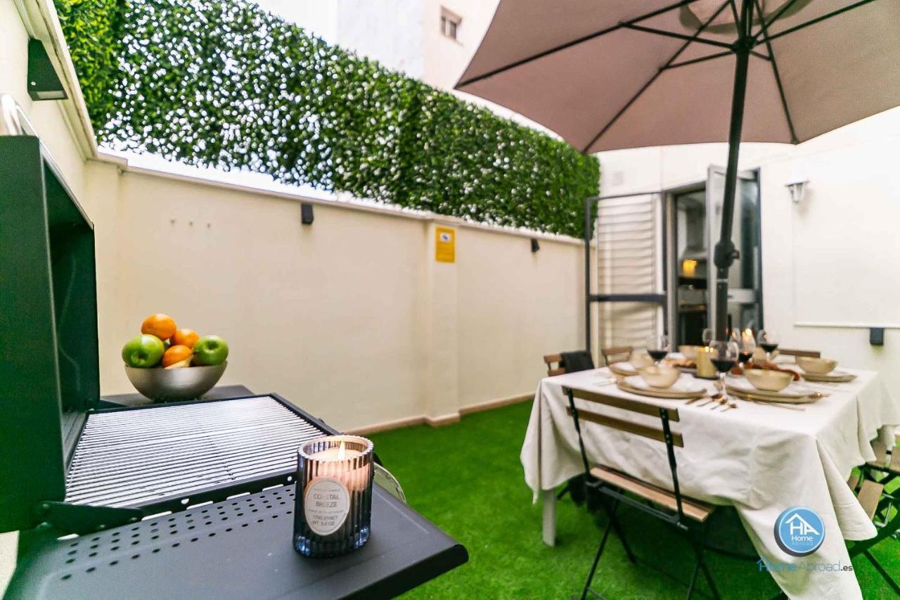 Bajo Urbano Boutique En Carlos Haya Con Terraza Y Parking 马拉加 外观 照片